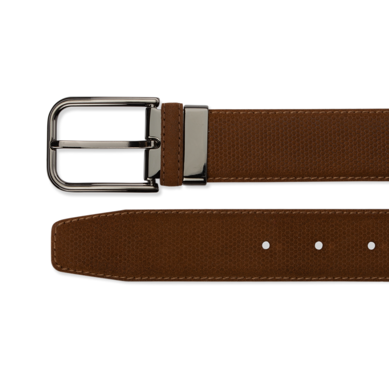 Suede Belt - Tan Suede - The Shoe Snob