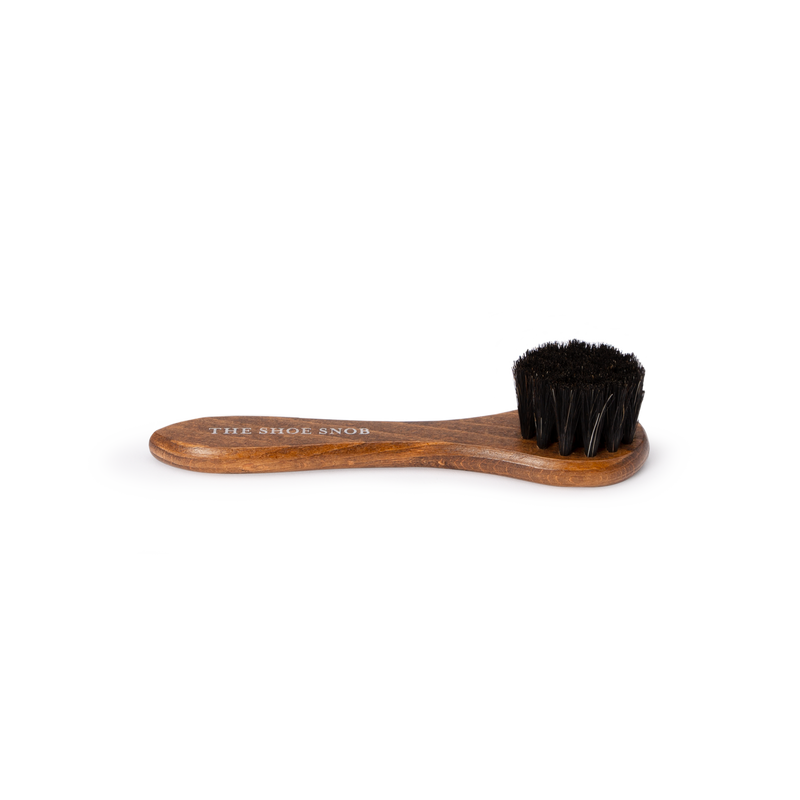 Welt Applicator Brush 100% Horsehair - Dark - The Shoe Snob