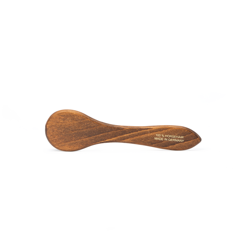 Wooden Natural 6 Shoe Welt Dauber Brush and Shoe Shine Polish Applicator  (Black Bristle) by Konex