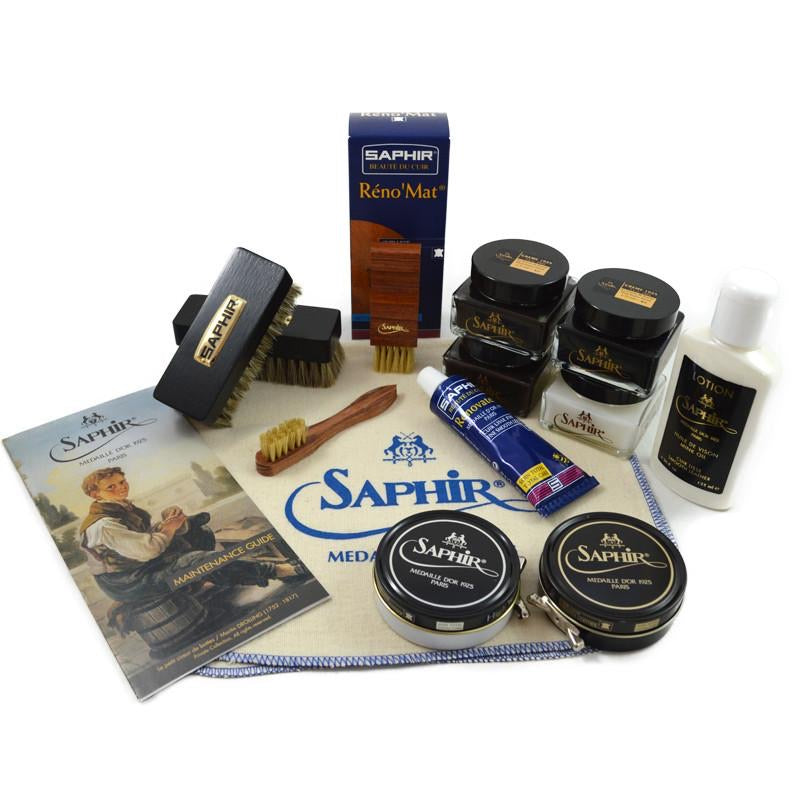 Saphir Presentation Box - Ebony - The Shoe Snob