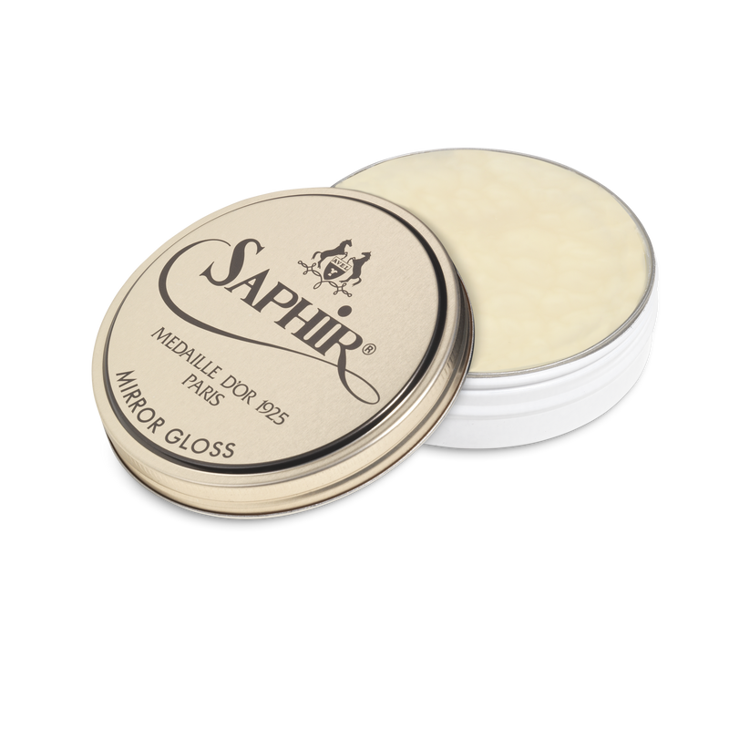 02 Neutral - Saphir Medaille D'Or Mirror Gloss Wax Polish 75ml - The Shoe Snob