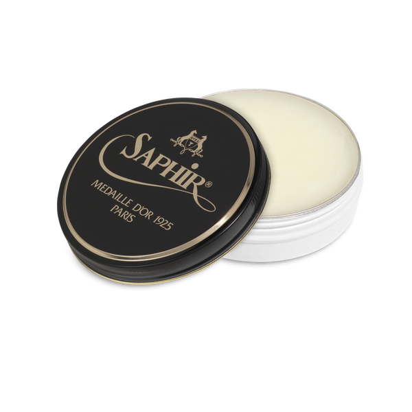 02 Neutral Saphir Medaille D or Pate De Luxe Beeswax Shoe Polish